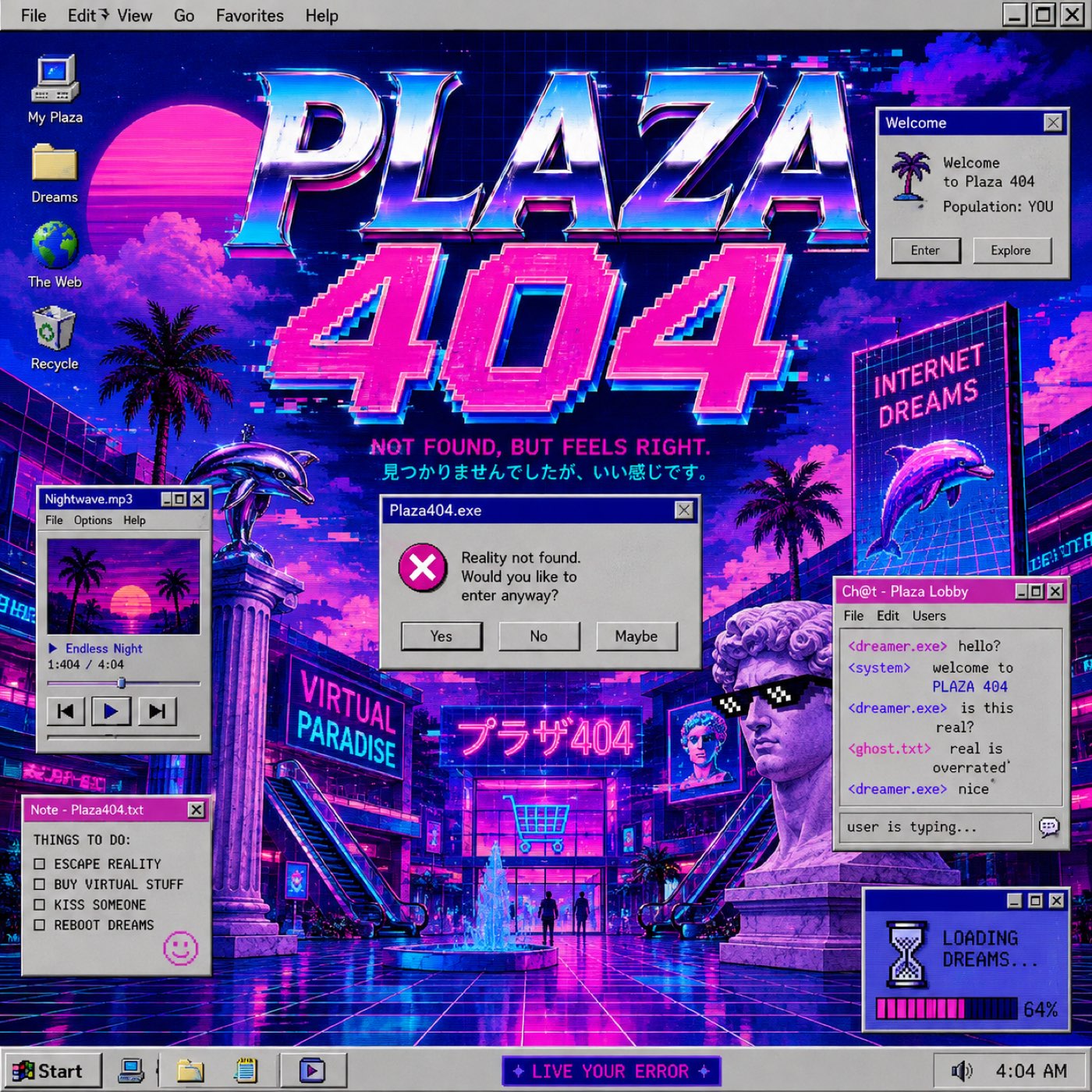 Plaza 404 — R. TOMA, 2001